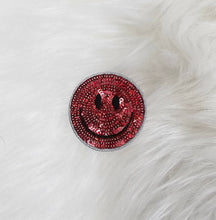 Load image into Gallery viewer, Sequin Smile Face Iron On Patch
