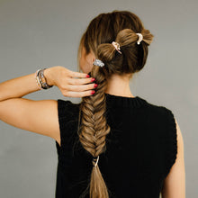 Load image into Gallery viewer, "Wild" Animal Print with Pink Accent Hair Tie Bracelets
