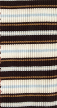 Load image into Gallery viewer, Fall Striped Mock Neck Ruched Knit Top

