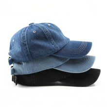 Load image into Gallery viewer, Minimalist Denim Baseball Cap for Couples_CWAH0505
