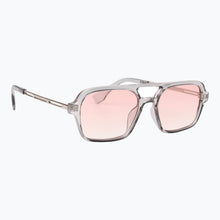 Load image into Gallery viewer, Groove Theory - Vintage Slim Tinted Lens Aviator Sunglasses
