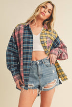 Load image into Gallery viewer, 8316DN  Neela Multi Color Plaid Flannel Shirt 1
