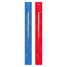 Load image into Gallery viewer, Wish 6.75" Sparkler Card - 4th of July - Gold - Asst Colors
