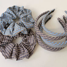 Load image into Gallery viewer, Plaid Scrunchie Hair Tie College Style Accessory_CWAHA07763
