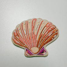 Load image into Gallery viewer, 2" Shell  - Embroidered Hat Patch
