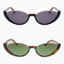 Load image into Gallery viewer, Cosmic by Jaxy - Vintage Polarized Slim Cat-Eye Sunglasses
