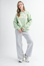 Load image into Gallery viewer, 9130GK Oversized Graphic Pullover Sweatshirt
