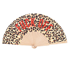 Load image into Gallery viewer, Leopard Fan "Fuck Off"
