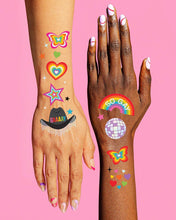 Load image into Gallery viewer, Pride Temporary Tattoos | rainbow, lgbtq, bachelorette

