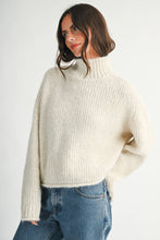 Load image into Gallery viewer, 3483IK Soft Brushed Mock Neck Sweater
