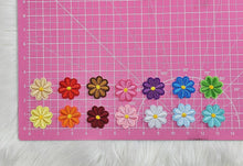 Load image into Gallery viewer, Daisy Small Flower Embroidery Iron On Patch
