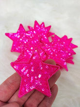 Load image into Gallery viewer, Star Sequin Iron On Patch
