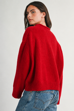 Load image into Gallery viewer, 3483IK Soft Brushed Mock Neck Sweater

