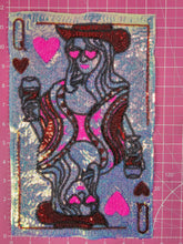 Load image into Gallery viewer, Queen of Hearts Lover Sequin Iron On Patch
