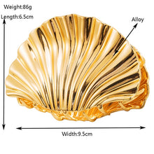 Load image into Gallery viewer, Floral Metal Geometric Hair Claw Clip – Chic Style_CWAHA6182
