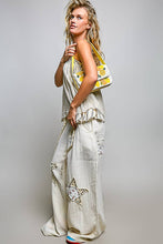 Load image into Gallery viewer, Beaded Lemon Pattern Flap Shoulder Bag
