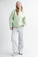 Load image into Gallery viewer, 9130GK Oversized Graphic Pullover Sweatshirt

