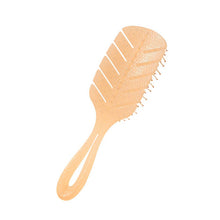Load image into Gallery viewer, LEAF JELLY COLOR HOLLOW QUICK DRY HAIR COMB_CWAHA1881
