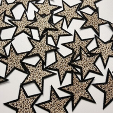 Load image into Gallery viewer, 2" Star in Animal Print -  Embroidered Hat Patch
