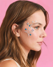 Load image into Gallery viewer, Disco Ball Face Gems | festival, concert, 70s party
