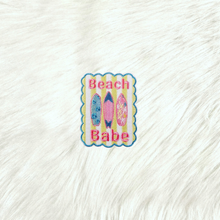 Load image into Gallery viewer, Beach Babe Surf Embroidery Iron On Patch
