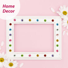 Load image into Gallery viewer, Wrapables 327pcs Acrylic Self Adhesive Crystal Rhinestone Gem Stickers, DIY, Arts &amp; Crafts Supplies (3 sheets), Dots
