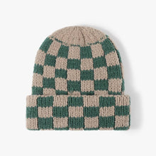 Load image into Gallery viewer, CHECKER SOFT PLUSH BEANIE HAT | 40BN917

