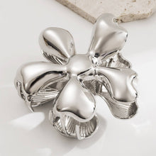 Load image into Gallery viewer, Floral Metal Geometric Hair Claw Clip – Chic Style_CWAHA6182
