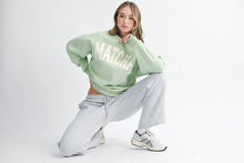 Load image into Gallery viewer, 9130GK Oversized Graphic Pullover Sweatshirt
