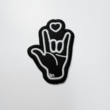 Load image into Gallery viewer, 2" I love you, ASL - Embroidered Hat Patch
