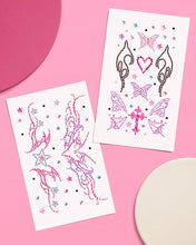 Load image into Gallery viewer, Y2K Body Gems | Face Stickers, 2000s Butterfly
