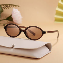 Load image into Gallery viewer, RETRO STREET STYLE SMALL OVAL FRAME SUNGLASSES_CWASG0737
