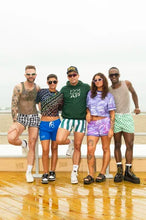 Load image into Gallery viewer, CTS BLACK AND WHITE HOUNDSTOOTH SWIM TO GYM SHORT
