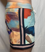 Load image into Gallery viewer, CTS BUTTERFLY CLOUDS SWIM TO GYM SHORT
