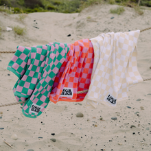 Load image into Gallery viewer, Checker Beach &amp; Bath Towel
