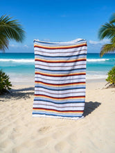 Load image into Gallery viewer, Authentic Mexican Blanket - Pacifico Blanca | White Throw
