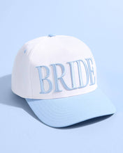 Load image into Gallery viewer, Blue Bride Trucker Hat | Bach, Bridal Shower, Something Blue
