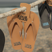 Load image into Gallery viewer, Men's Palms Flip Flop Tan
