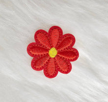 Load image into Gallery viewer, Daisy Small Flower Embroidery Iron On Patch
