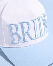 Load image into Gallery viewer, Blue Bride Trucker Hat | Bach, Bridal Shower, Something Blue

