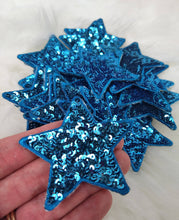 Load image into Gallery viewer, Star Sequin Iron On Patch
