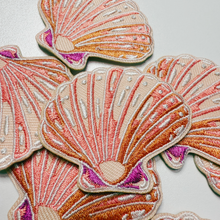 Load image into Gallery viewer, 2" Shell  - Embroidered Hat Patch
