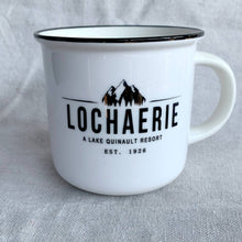 Load image into Gallery viewer, Custom Location Design Black Lip Ceramic Camper 13oz. Mug
