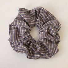 Load image into Gallery viewer, Plaid Scrunchie Hair Tie College Style Accessory_CWAHA07763
