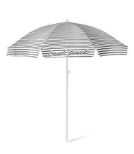 Load image into Gallery viewer, Brush Stripe Beach Umbrella Black
