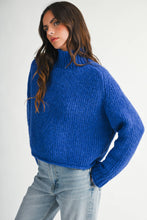 Load image into Gallery viewer, 3483IK Soft Brushed Mock Neck Sweater
