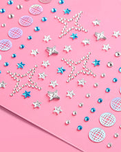 Load image into Gallery viewer, Disco Ball Face Gems | festival, concert, 70s party
