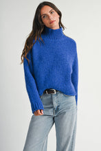 Load image into Gallery viewer, 3483IK Soft Brushed Mock Neck Sweater
