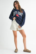 Load image into Gallery viewer, 9134GK East Coast Graphic Fleece Pullover
