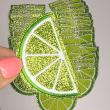 Load image into Gallery viewer, 2.5" LIME  (2 Options) -  Embroidered Hat Patch
